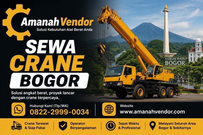 Sewa Crane Padasuka Bogor, Hubungi TLP/WA 0822-2999-0034