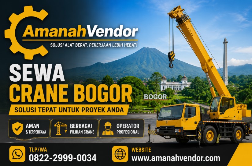 Sewa Crane Genteng Bogor, Hubungi TLP/WA 0822-2999-0034