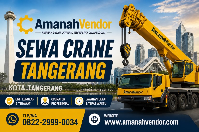 Sewa Crane Sumur Pacing Tangerang, Hubungi TLP/WA 0822-2999-0034