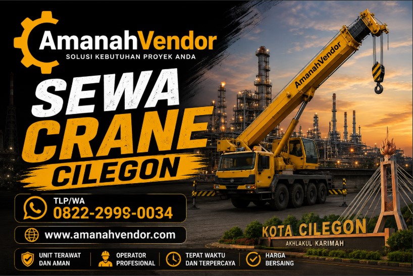 Sewa Crane Deringo Cilegon, Hubungi TLP/WA 0822-2999-0034